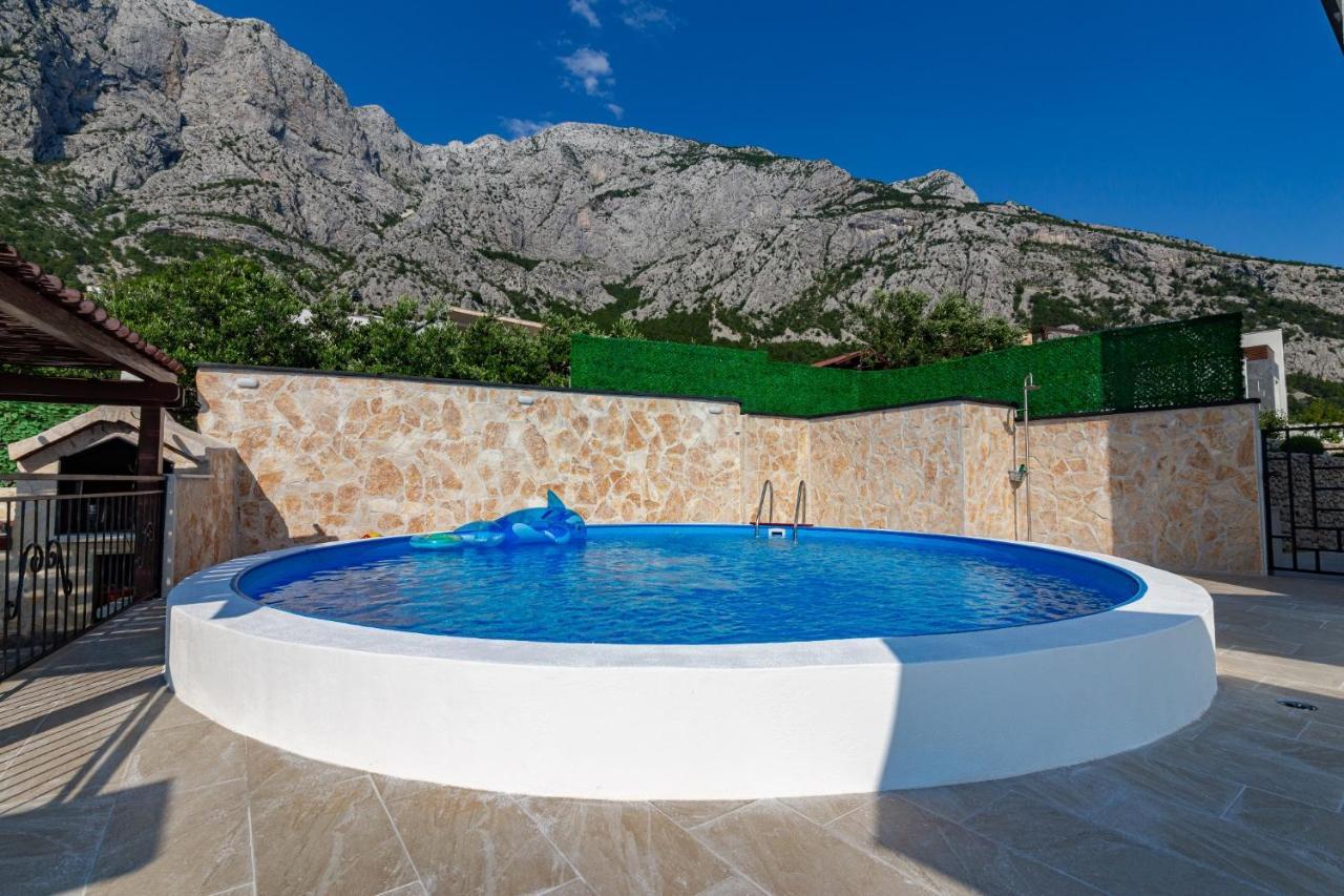 Navis Sea View Apartment With Pool Makarska Zewnętrze zdjęcie