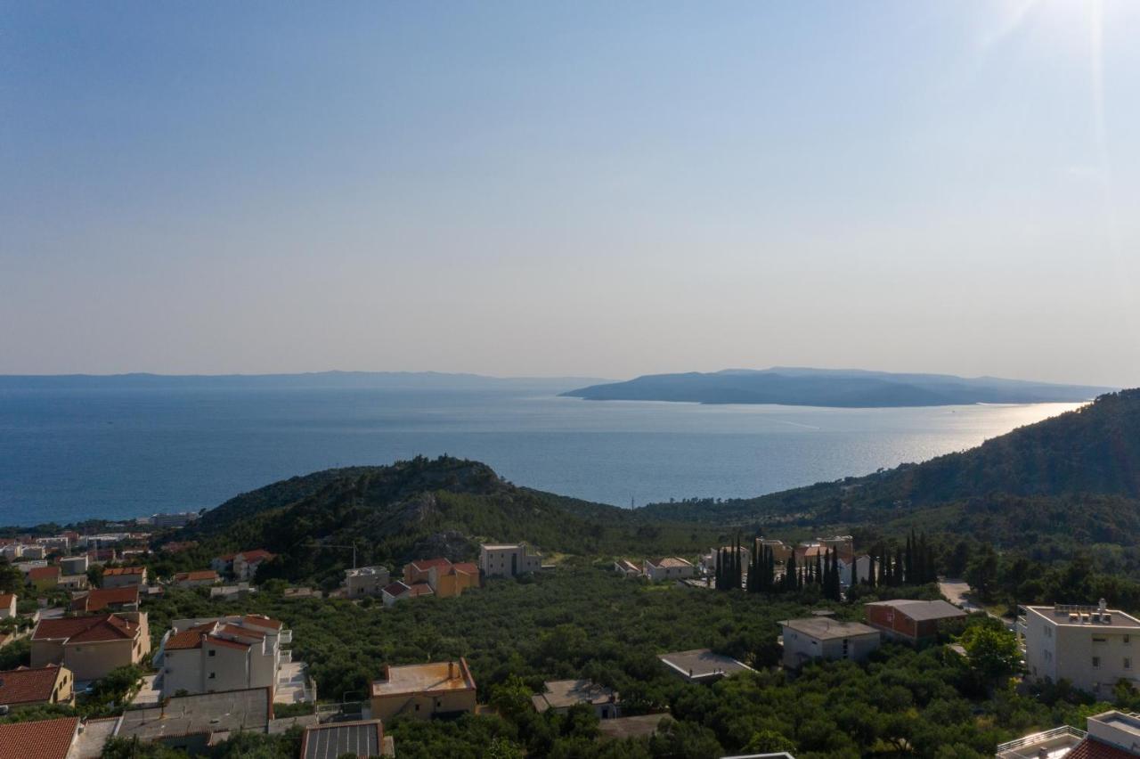 Navis Sea View Apartment With Pool Makarska Zewnętrze zdjęcie