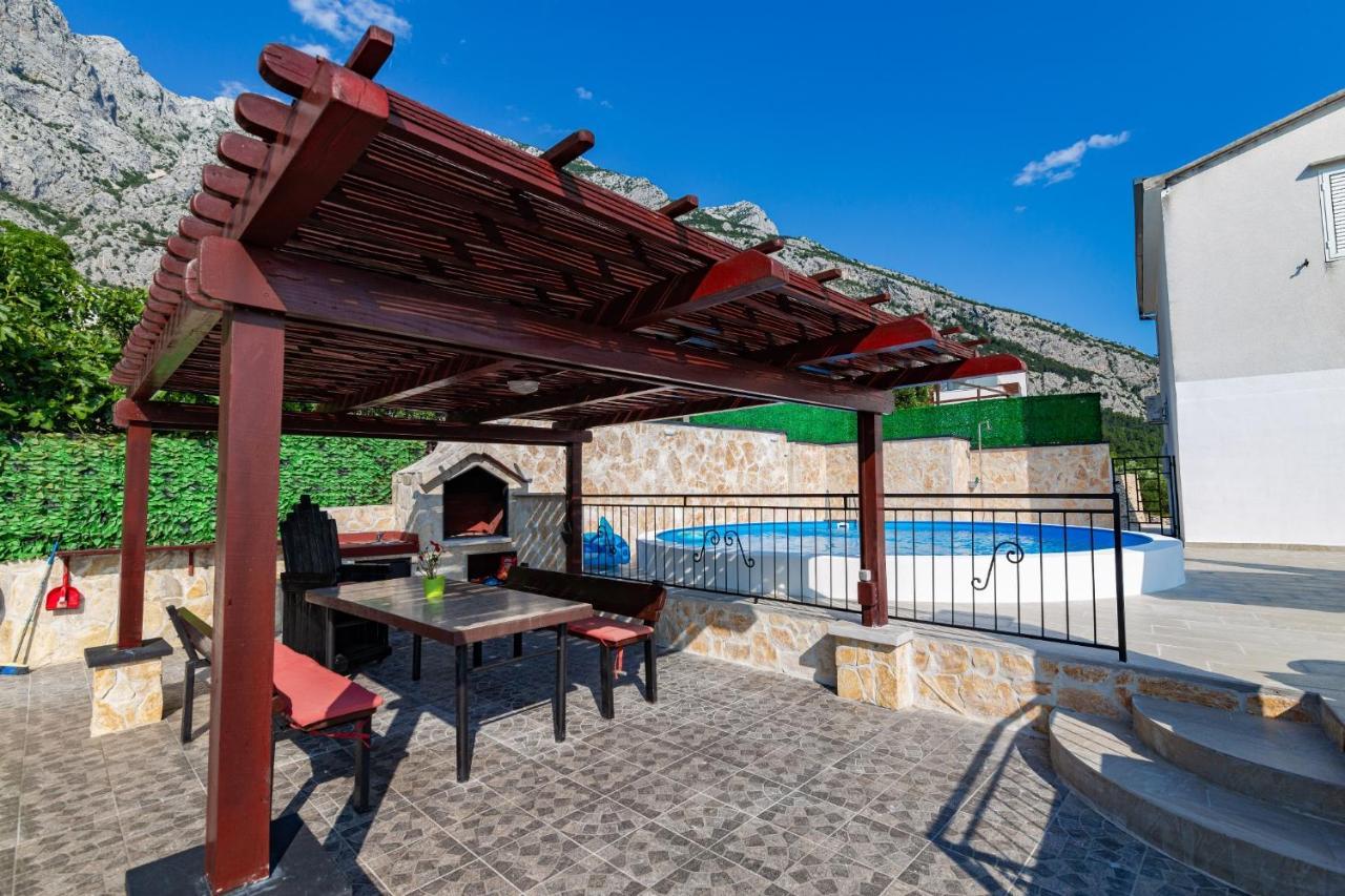 Navis Sea View Apartment With Pool Makarska Zewnętrze zdjęcie