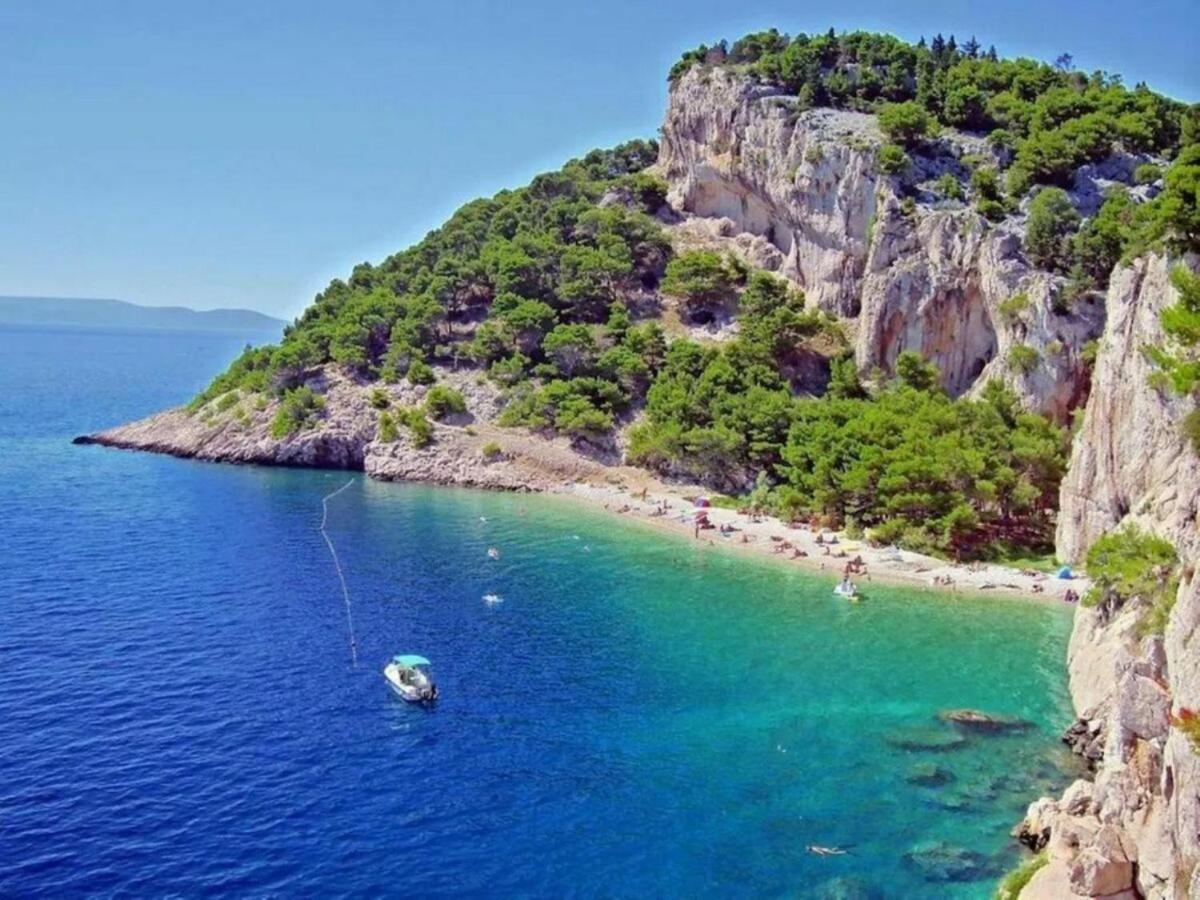 Navis Sea View Apartment With Pool Makarska Zewnętrze zdjęcie