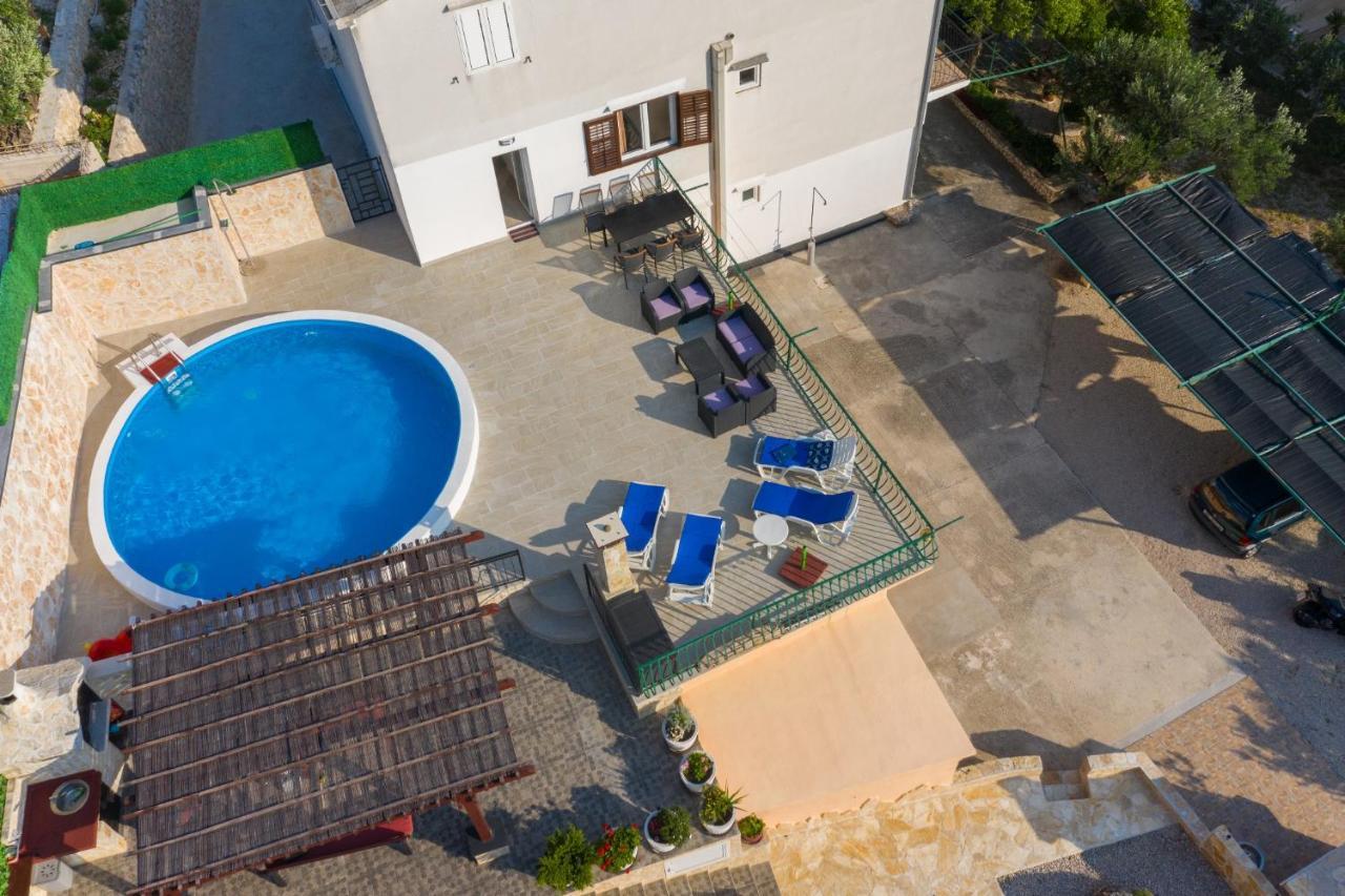 Navis Sea View Apartment With Pool Makarska Zewnętrze zdjęcie